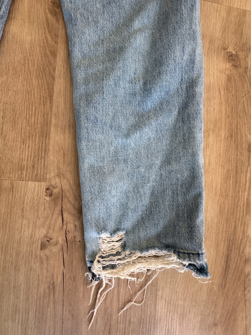 Frame Le Hollywood Crop Released Hem Jeans sz 27 - Picture 12 of 13